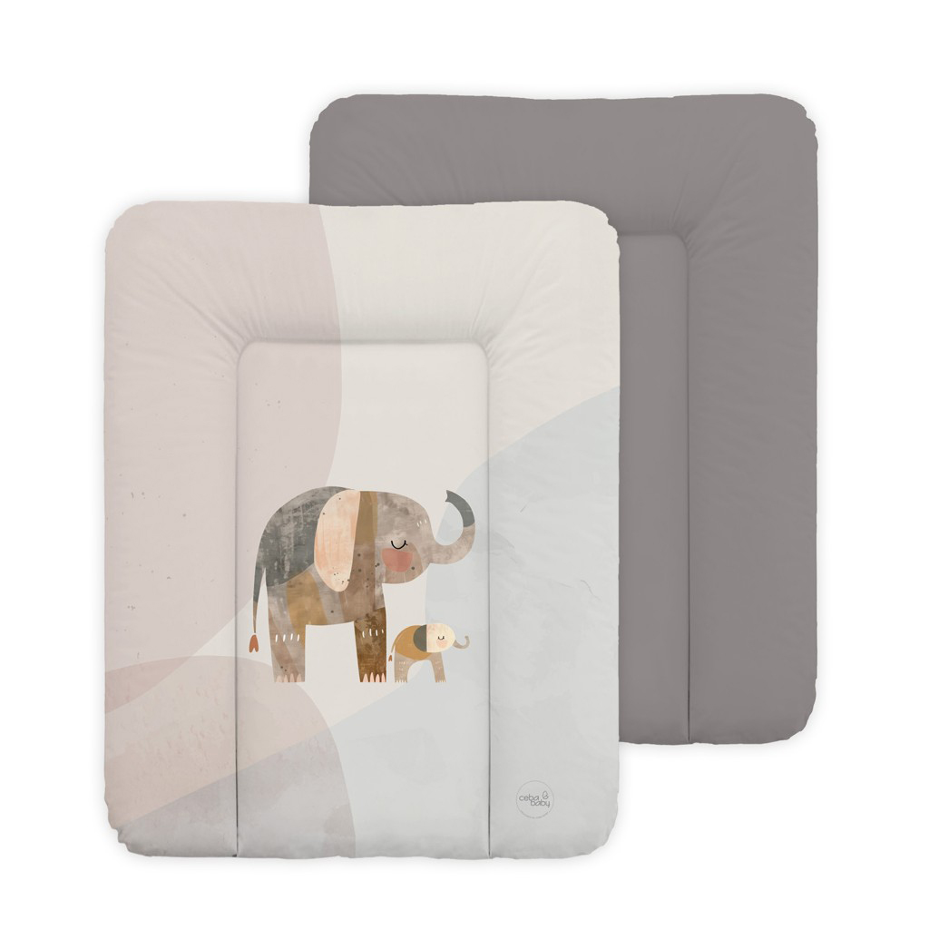 CEBA Puha pelenkázó alátét (50x70) Basic Elephant Family termék 2. képe